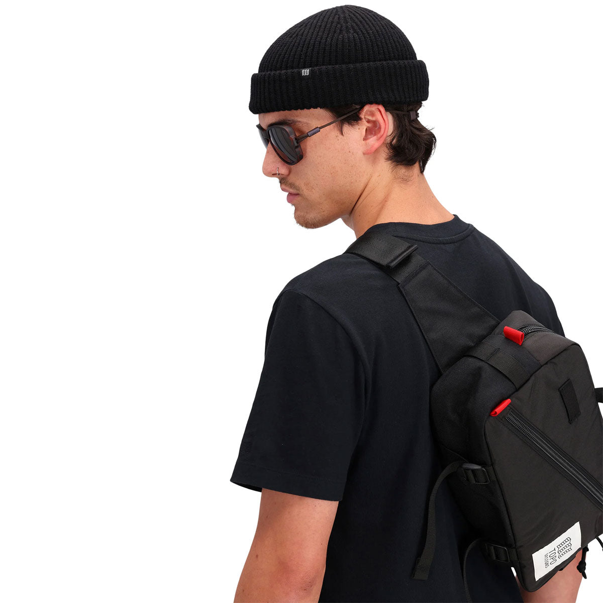 Topo Designs : Dirt Pocket Tee Men's : Dark Khaki