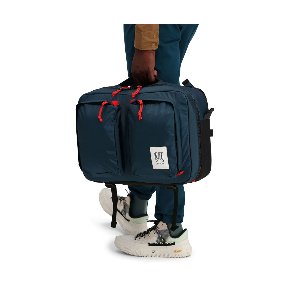 Topo Designs : Global Briefcase : Navy