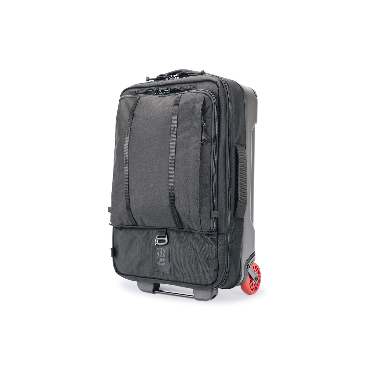 Topo Designs : Global Travel Bag Roller 44L : Black/Black