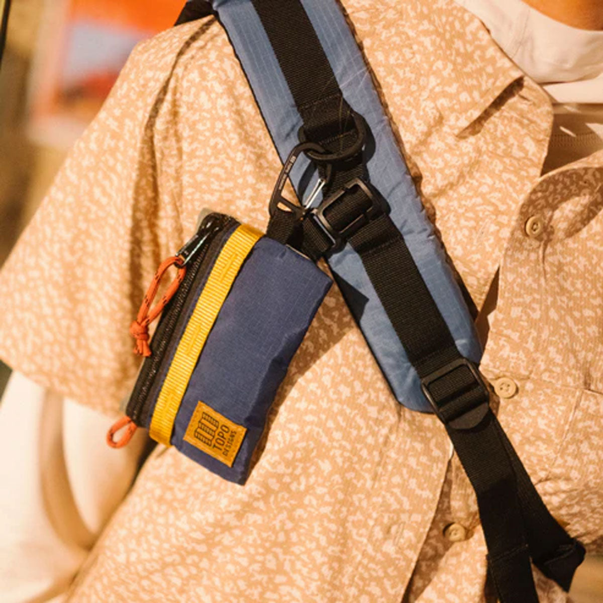 Topo Designs : Mountain Accessory Bag : Black/Grid