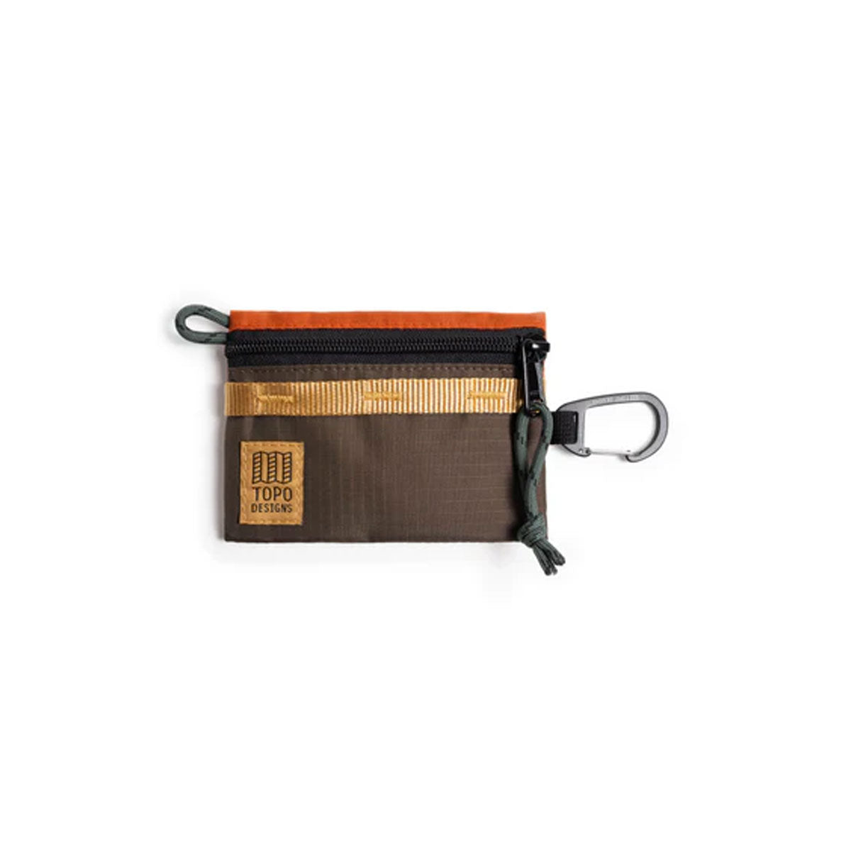 Topo Designs : Mountain Accessory Bag : Woodland/Terracotta
