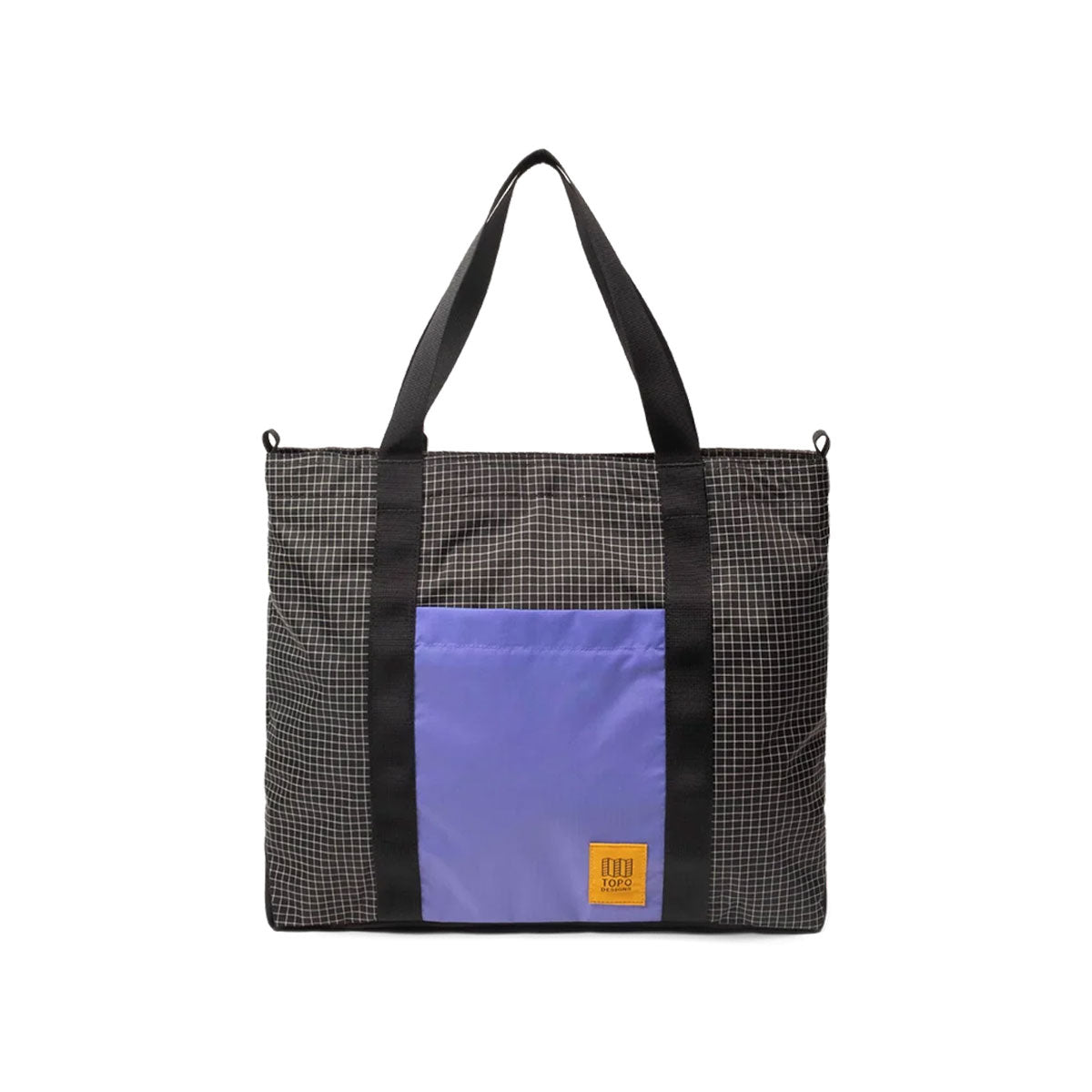 Topo Designs : Mountain Essential Tote 9L : Grid/Very Peri