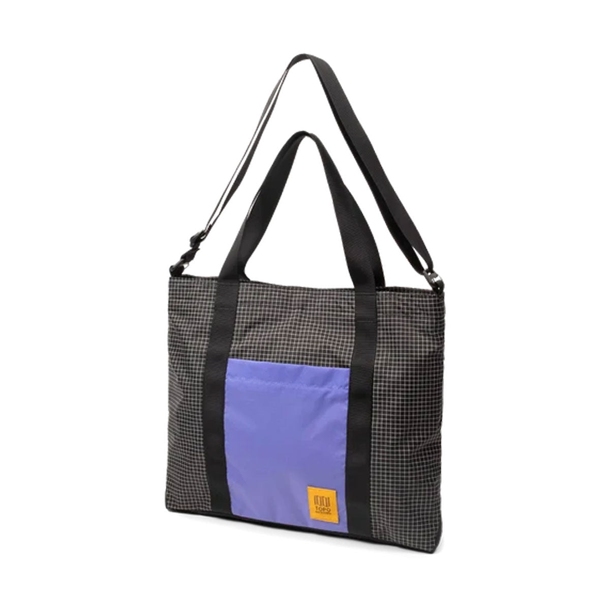 Topo Designs : Mountain Essential Tote 9L : Grid/Very Peri