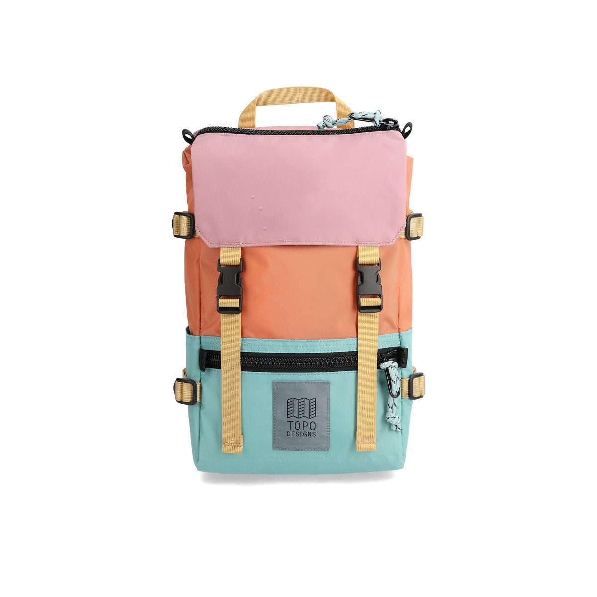 Topo Designs : Rover Pack Mini : Rose/Geode Green