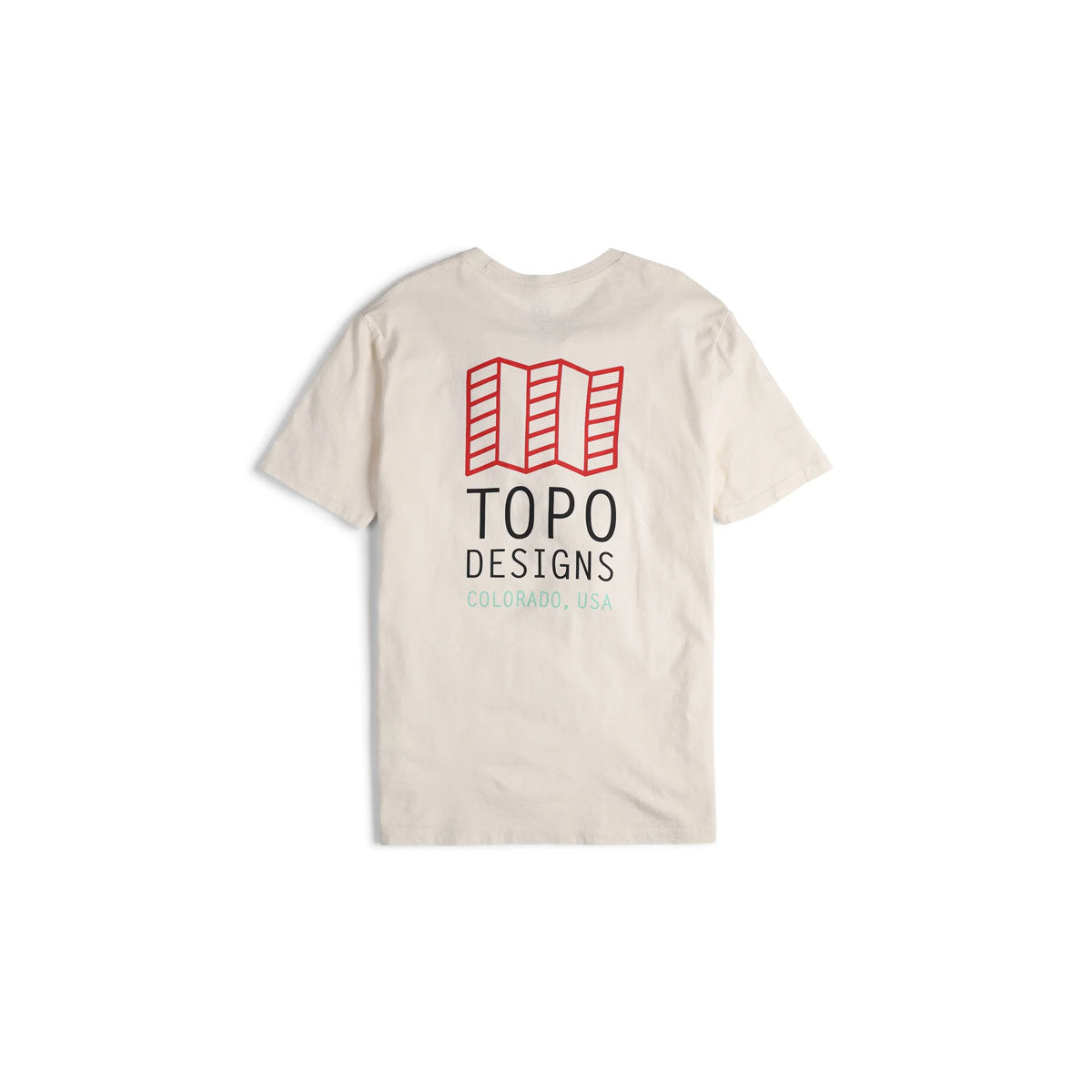 Topo Designs : Small Original Logo Tee : Natural