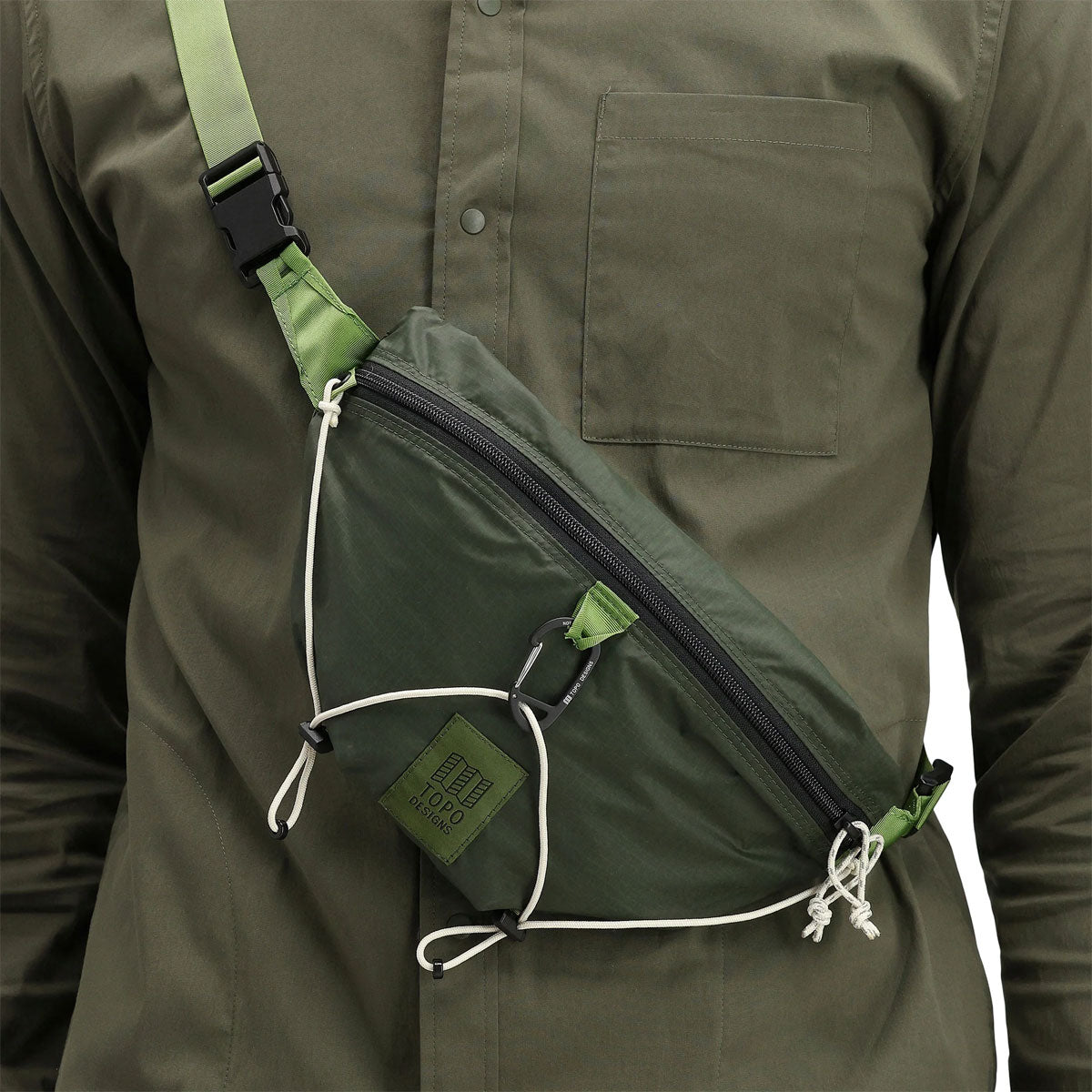 Topo Designs : TopoLite Hip Pack : Pond Blue