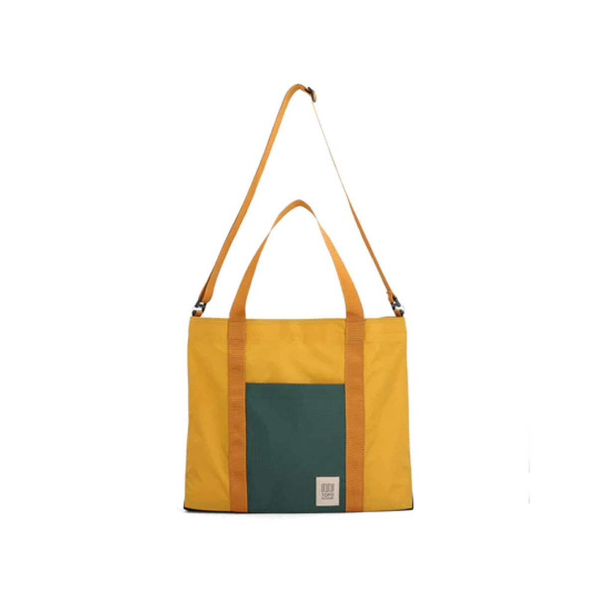 Topo Designs : Mountain Essential Tote : Mustard/Forest