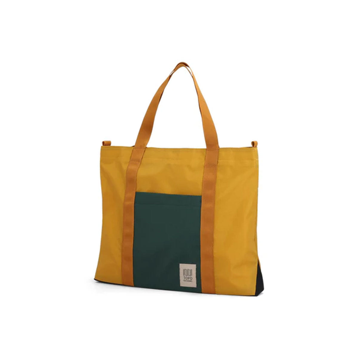 Topo Designs : Mountain Essential Tote : Mustard/Forest
