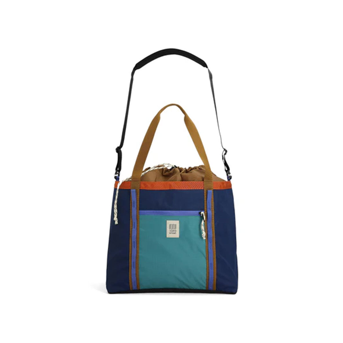 Topo Designs : Mountain Utility Tote : Midnight/Caribbean