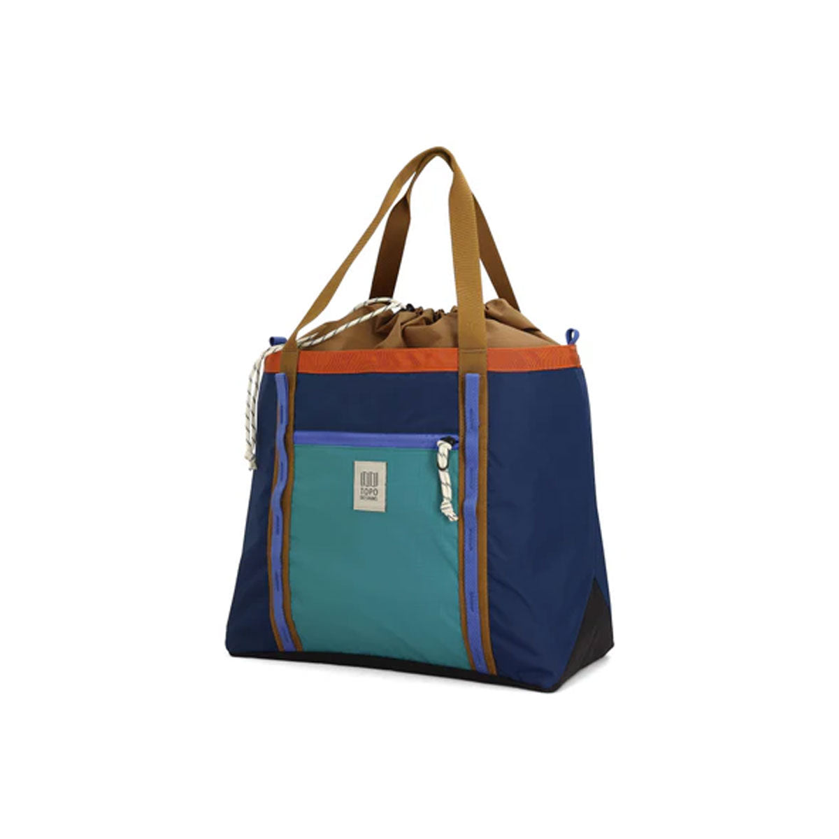 Topo Designs : Mountain Utility Tote : Midnight/Caribbean