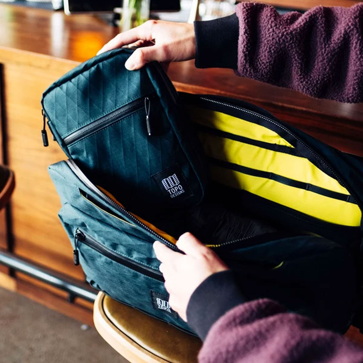 Topo Designs : Global Pro Tech Case : Dark Pine