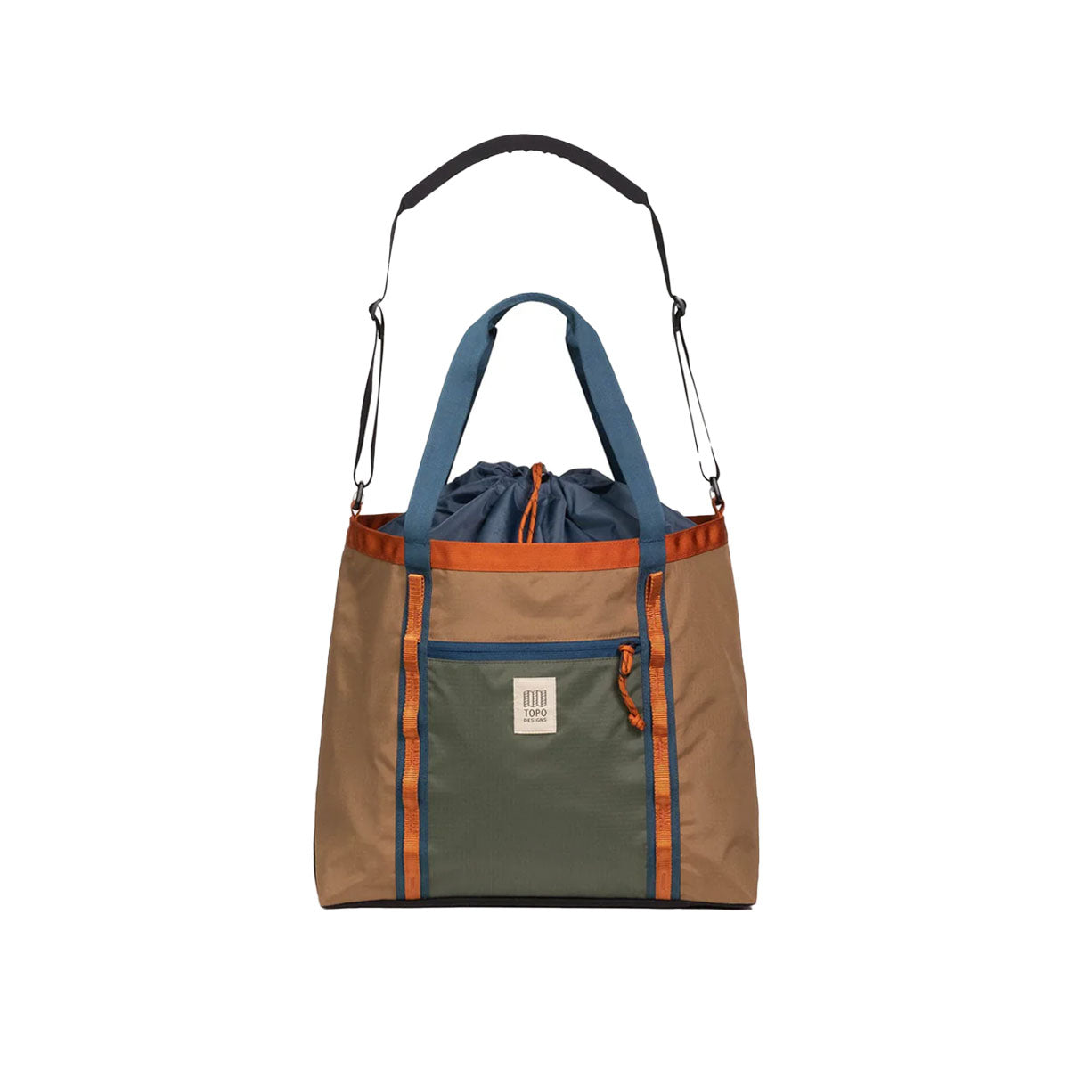 Topo Designs : Mountain Utility Tote : Olive/Dark Khaki