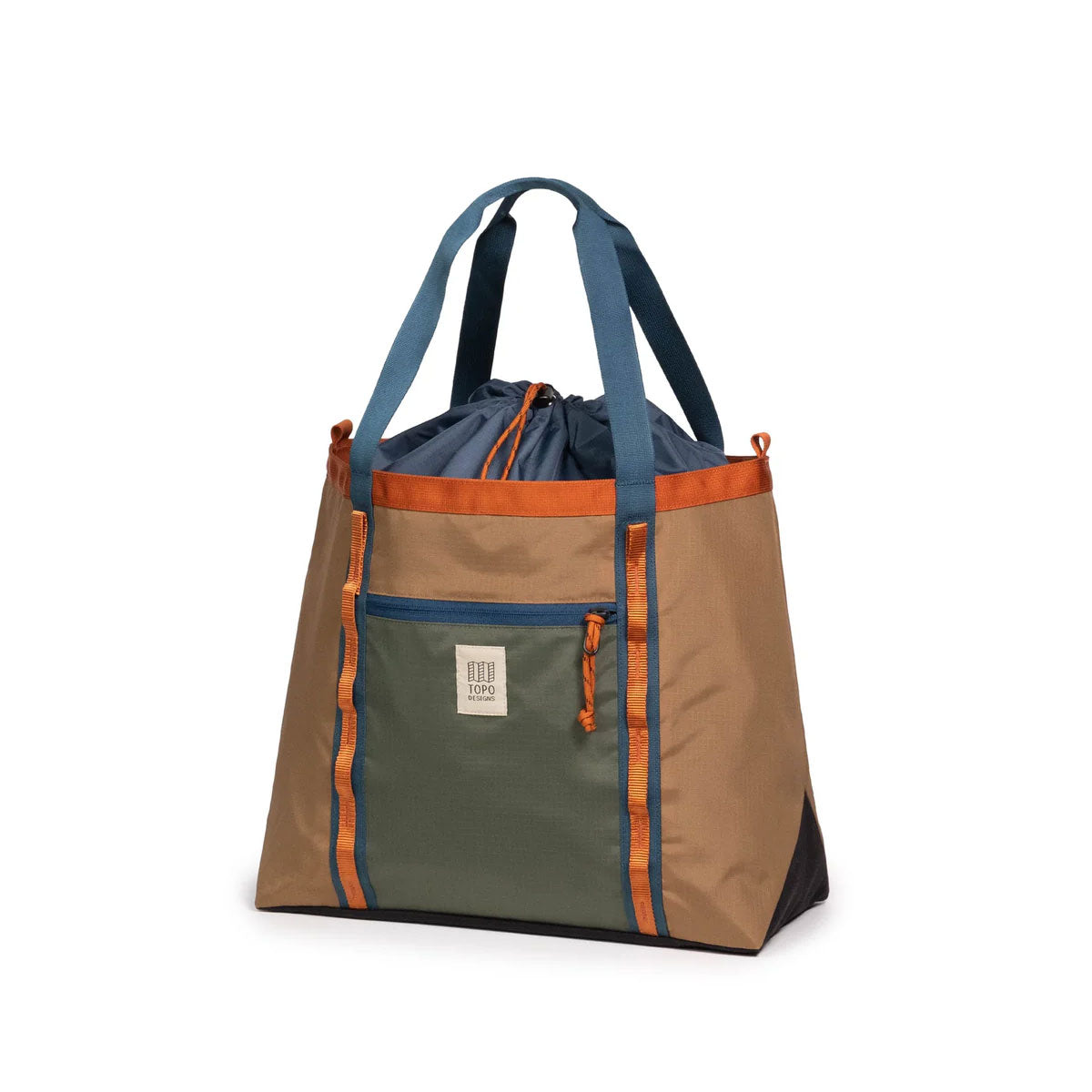 Topo Designs : Mountain Utility Tote : Olive/Dark Khaki
