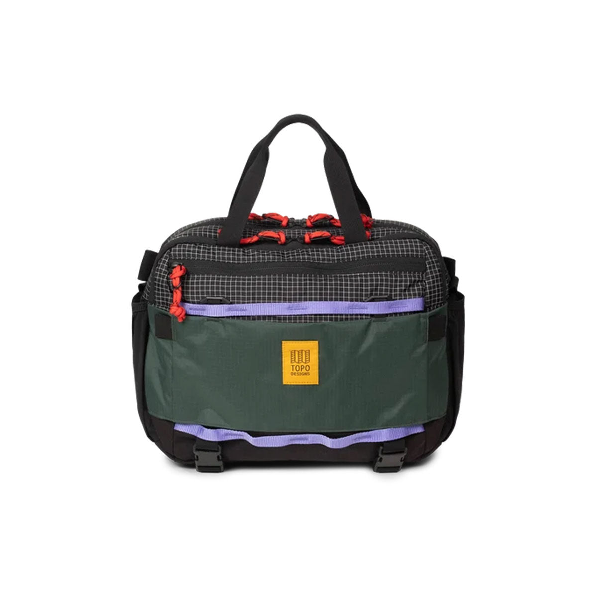 Topo Designs : Mountain Cross Bag 14L : Grid/Very Peri