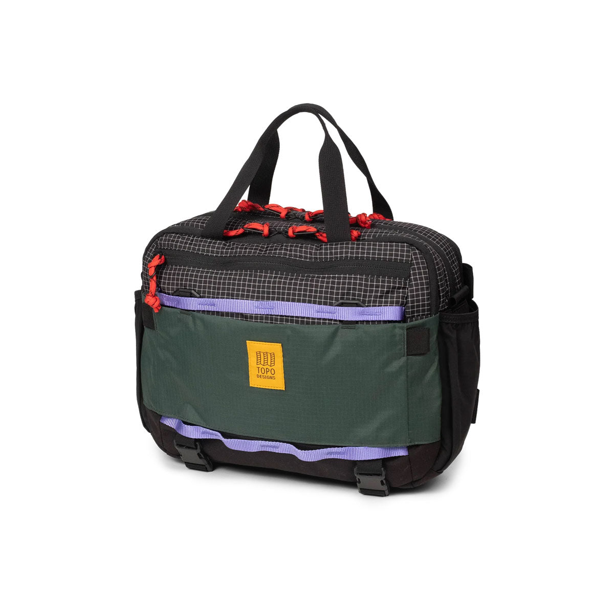 Topo Designs : Mountain Cross Bag 14L : Grid/Very Peri