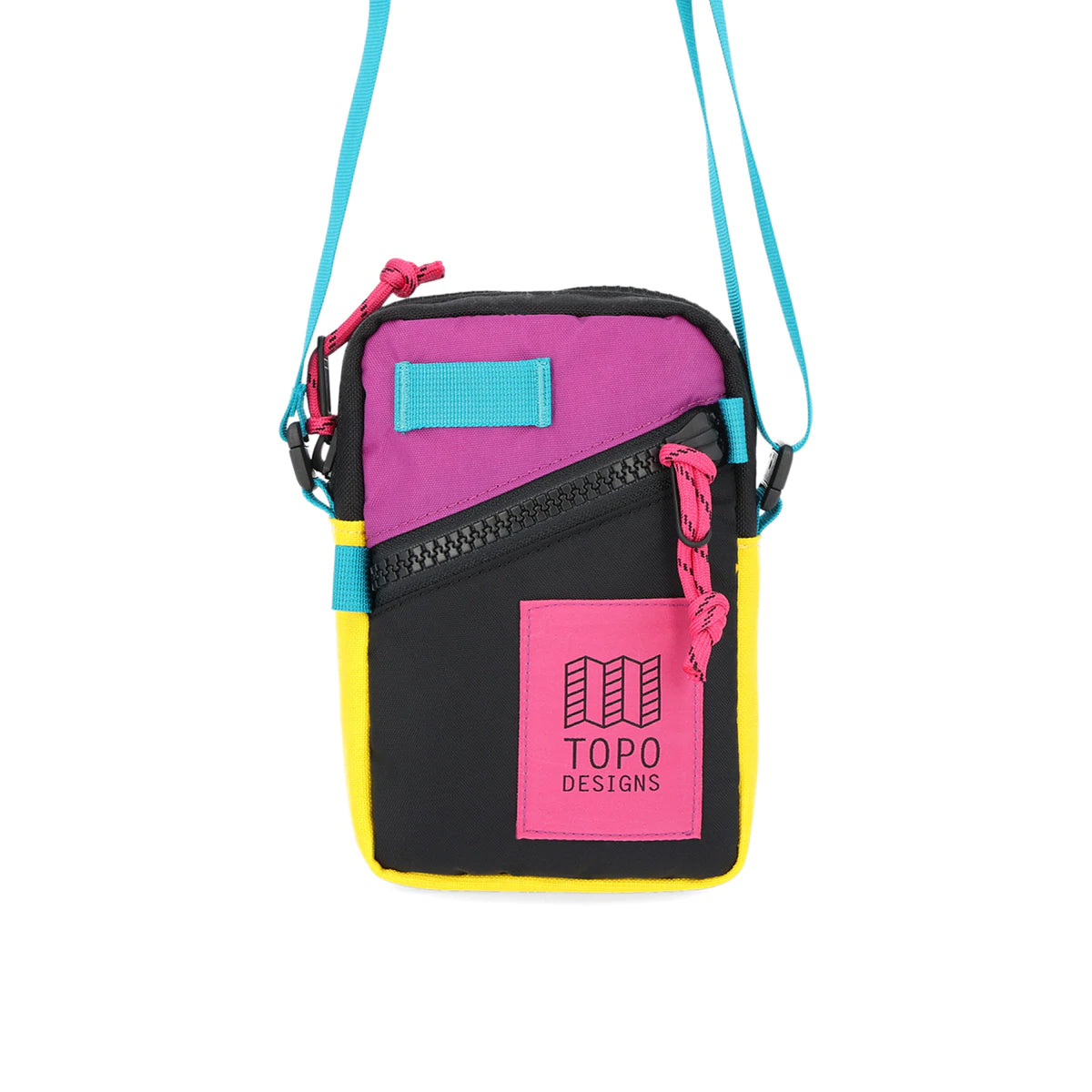 Topo Designs : Mini Shoulder Bag : Black/Grape