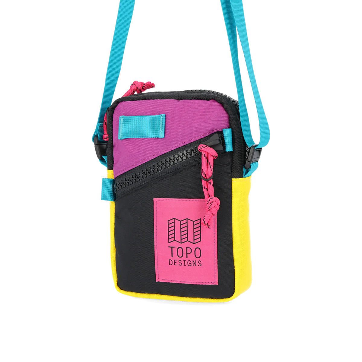 Topo Designs : Mini Shoulder Bag : Black/Grape