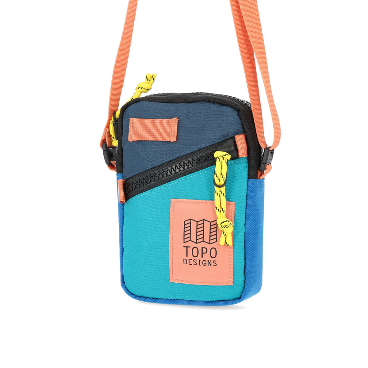 Topo Designs : Mini Shoulder Bag : Tile Blue/Pond Blue