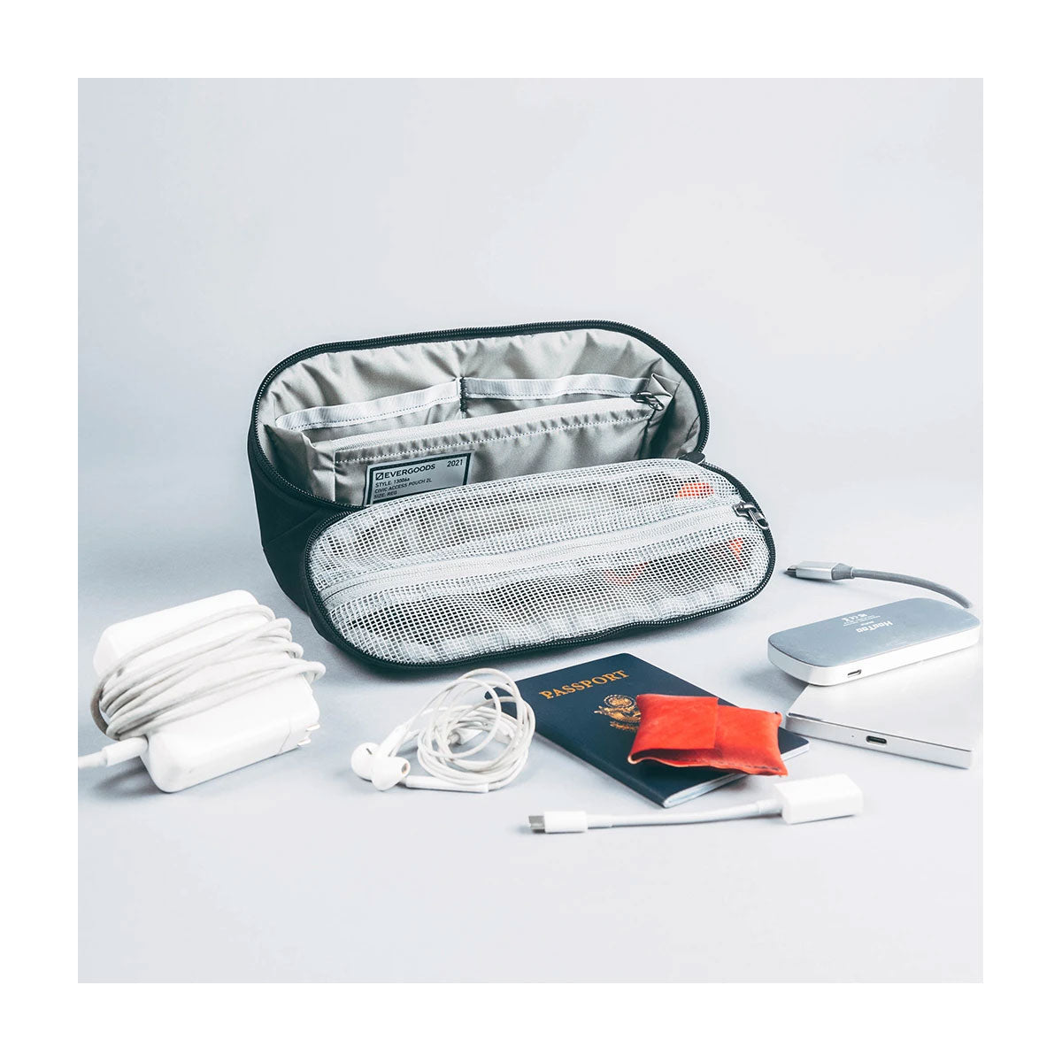 [PO] EVERGOODS : Civic Access Pouch 2L : Solution Dyed Black
