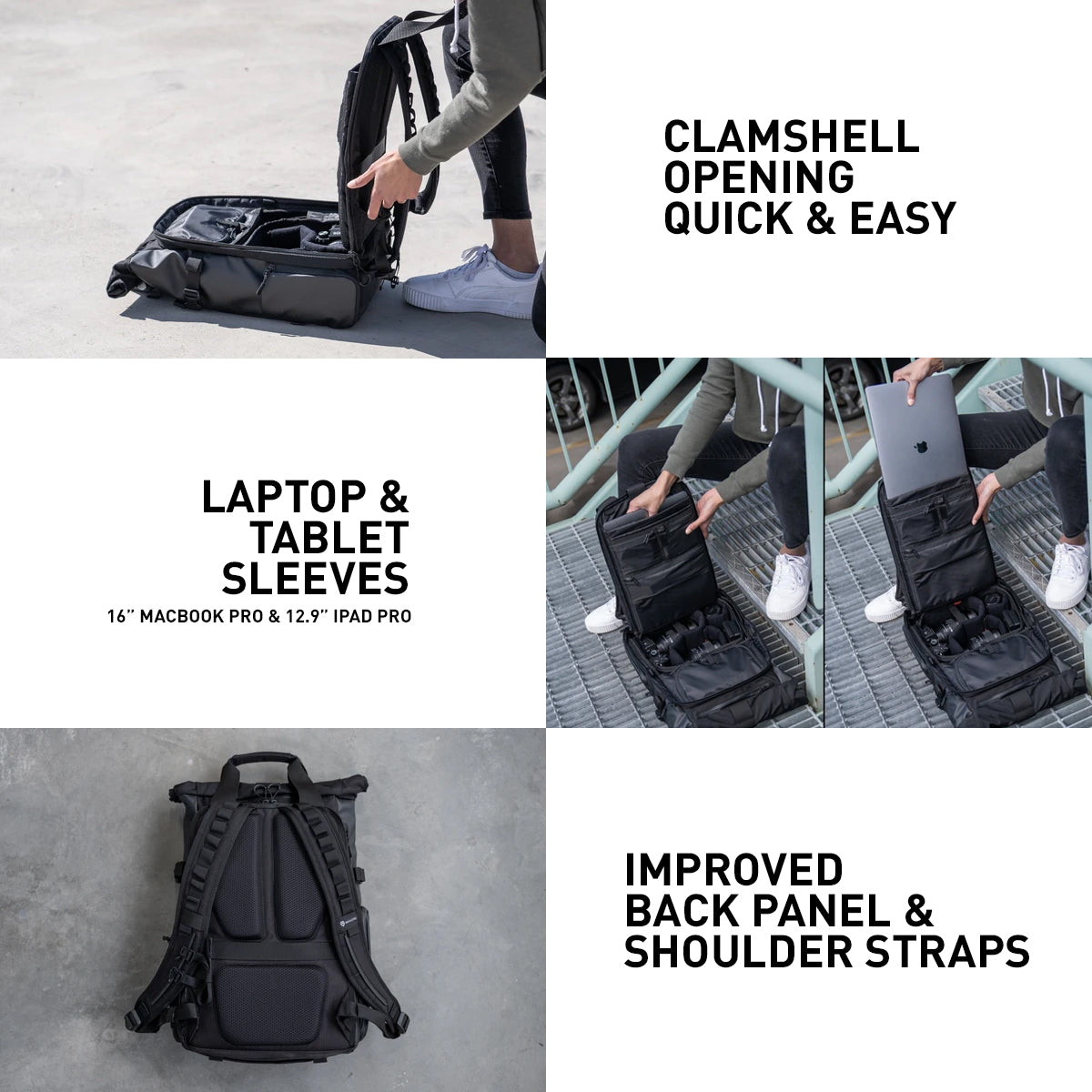Wandrd : PRVKE 21L / 31L : Black V2