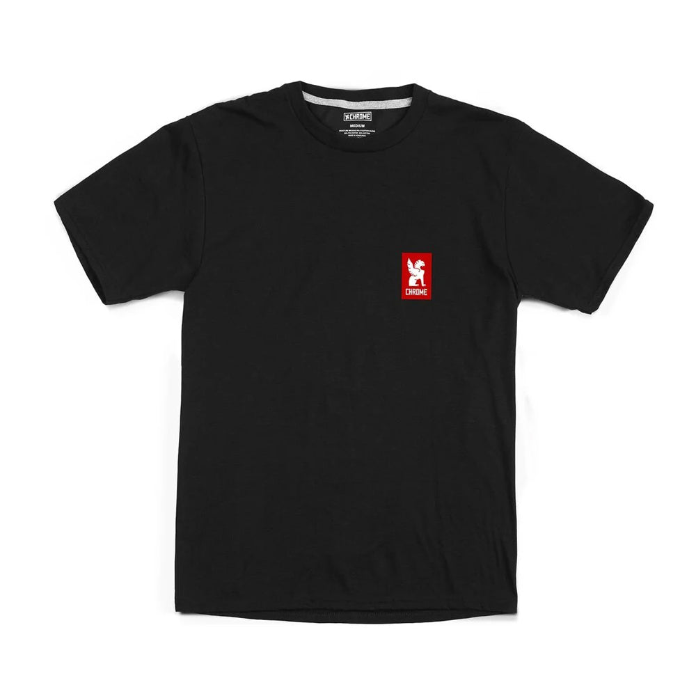 Chrome Industries : Vertical Red Logo Tee