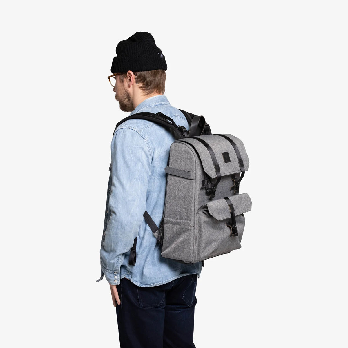 Langly : Alpha Compact Camera Backpack : Cement