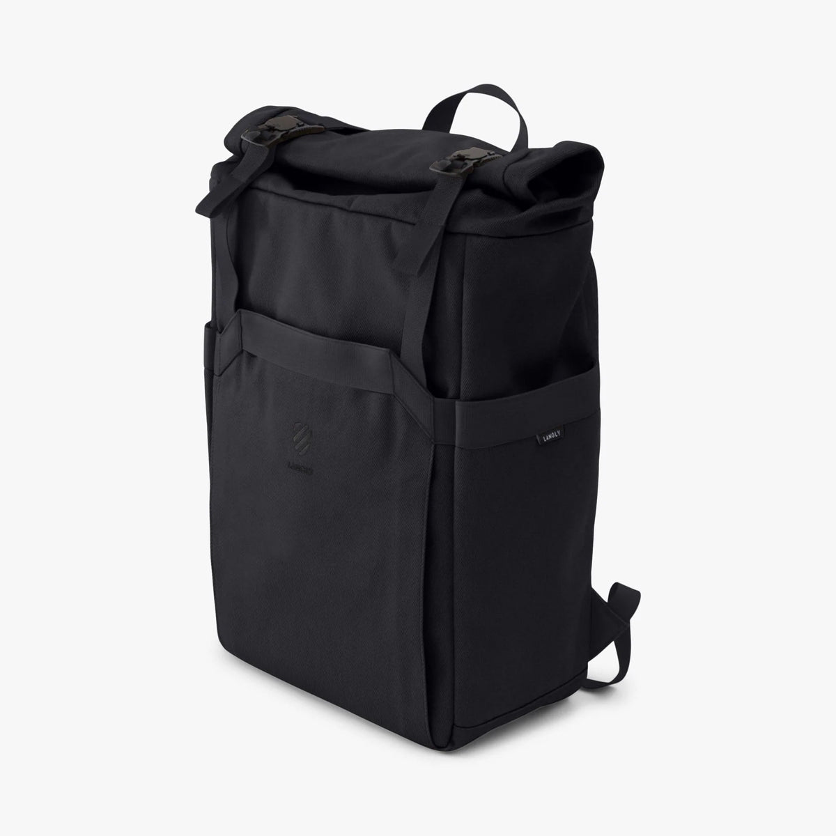 Langly : Weekender Backpack With Camera Cube : Black