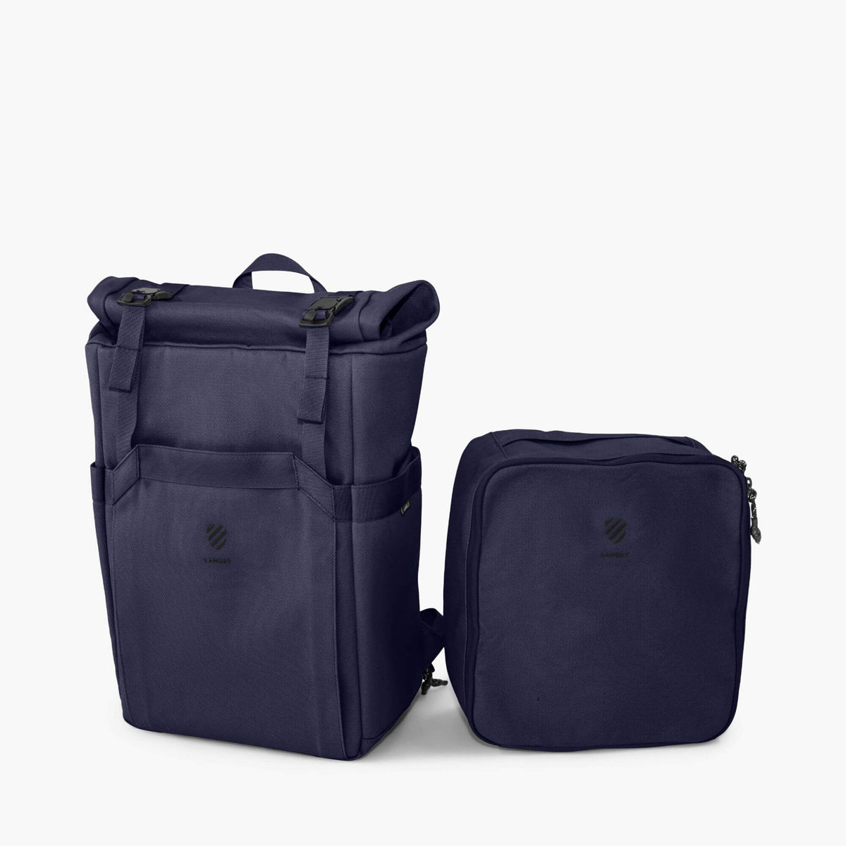 Langly : Weekender Backpack With Camera Cube : Navy