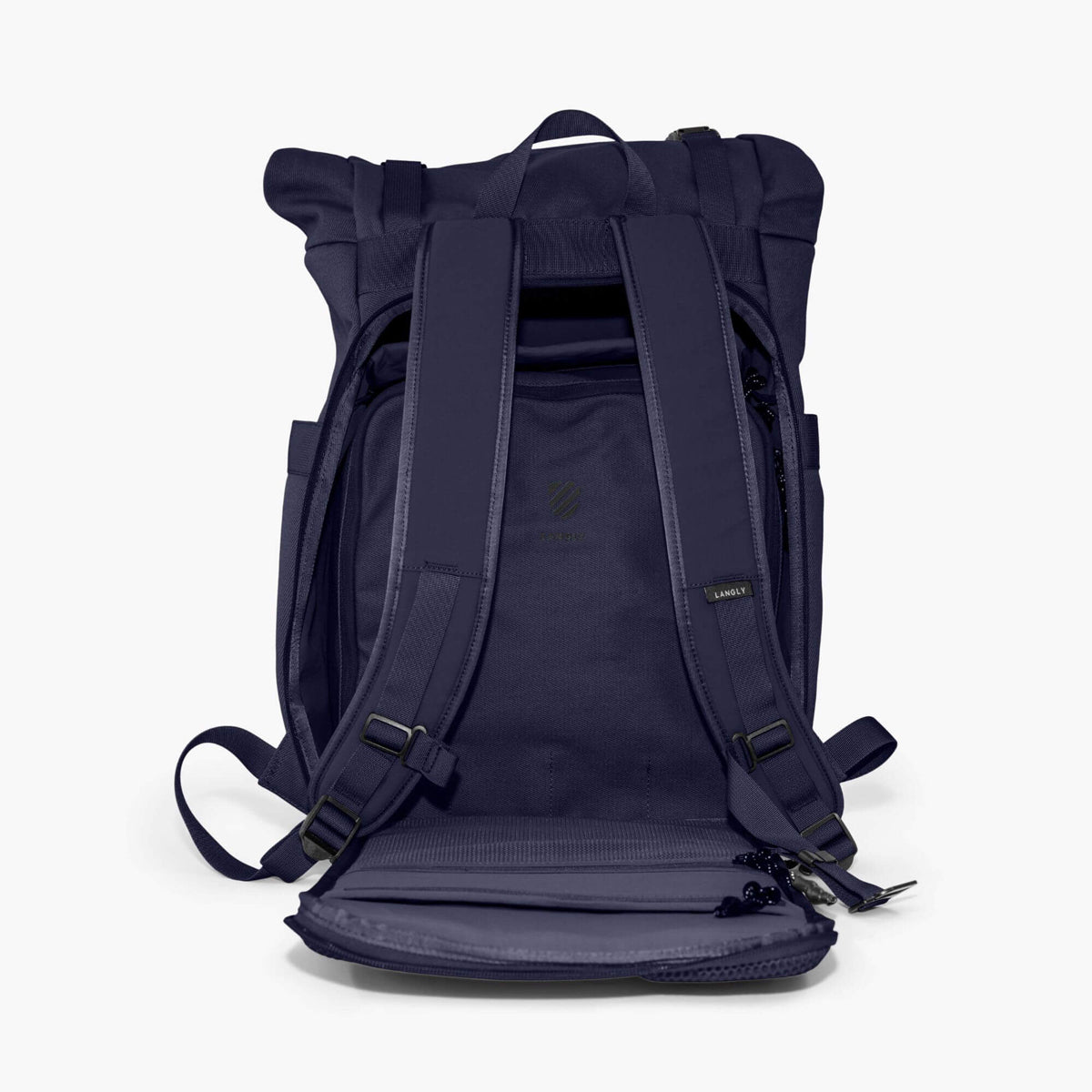 Langly : Weekender Backpack With Camera Cube : Navy