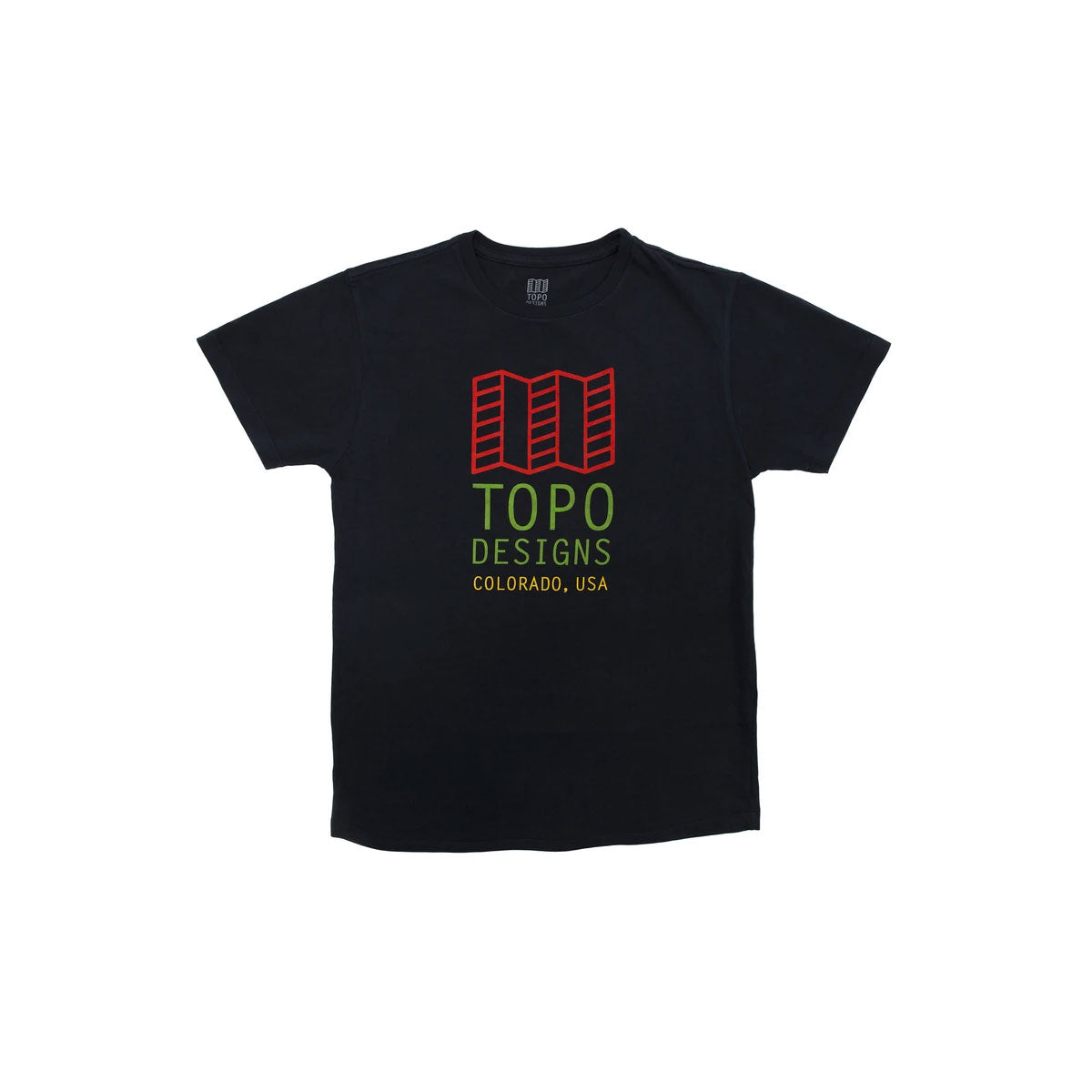 Topo Designs : Original Logo Tee : Navy